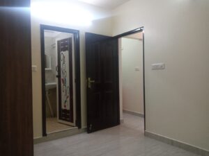 MODERN 1 BHK FLAT BEDROOM VIEW