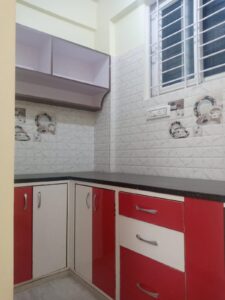 MODERN 1 BHK FLAT WITH MODULAR KITCHEN